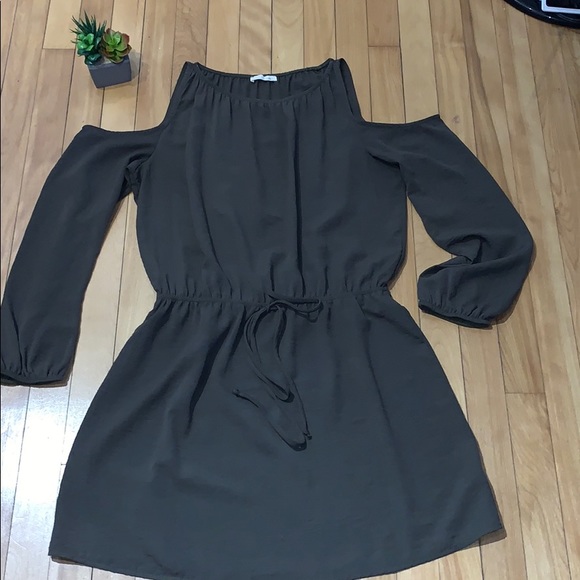 Jella Couture Dresses & Skirts - Jella C. Cold Shoulder long sleeved dress